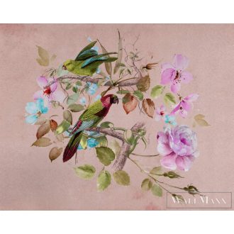   AS CREATION Walls by Patel 3 DD122404 rózsaszín LOVE NEST 2 digitális panel