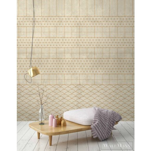 AS CREATION Walls by Patel 3 DD122440 bézs VOLIERE 4 digitális panel