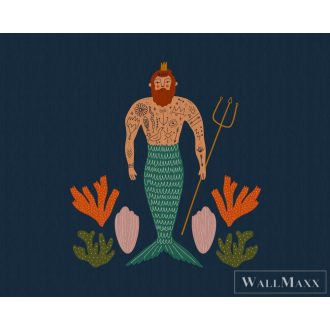   AS CREATION Walls by Patel 3 DD122456 kék DOWN UNDER 1 digitális panel