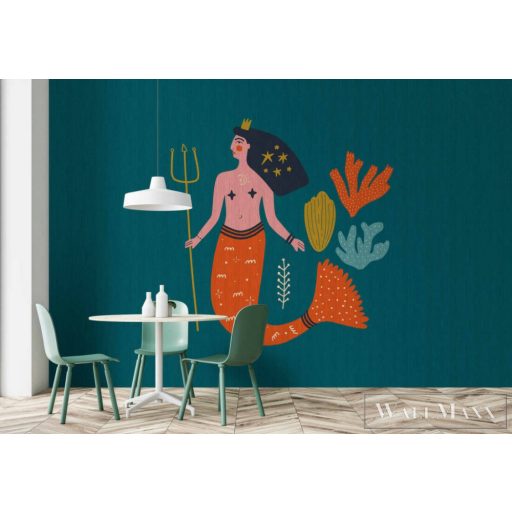 AS CREATION Walls by Patel 3 DD122460 türkiz DOWN UNDER 2 digitális panel