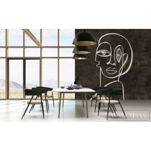 AS CREATION Walls by Patel 3 DD122524 barna PALOMAS ROOM 2 digitális panel