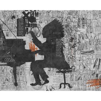   AS CREATION Walls by Patel 3 DD122544 fekete PIANO BAR 1 digitális panel