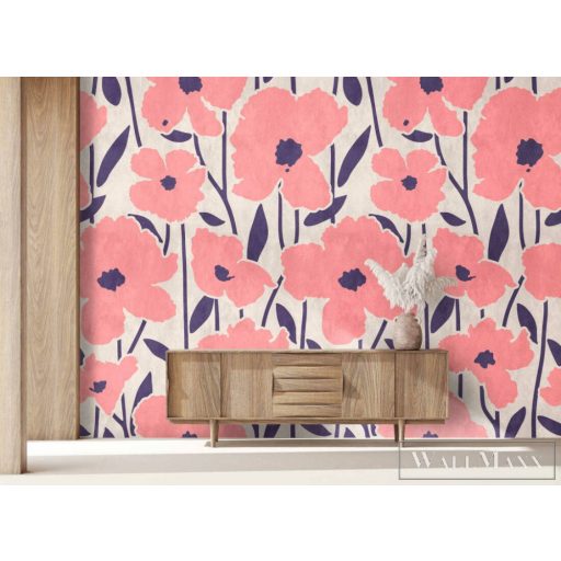 AS CREATION Walls by Patel 3 DD122548 bézs FLOWER MARKET1 digitális panel