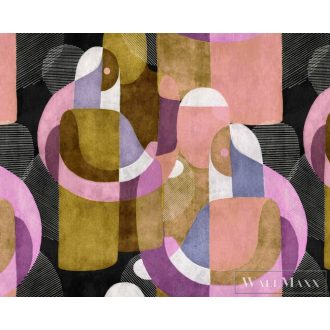   AS CREATION Walls by Patel 3 DD122572 fekete MEETIN PLACE3 digitális panel