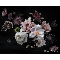   AS CREATION DesignWalls 2 DD123459 sötét virág mintás fotografikus digitális panel