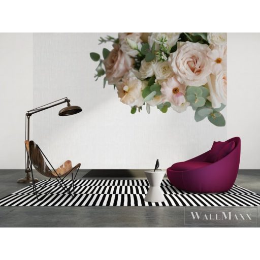 AS CREATION DesignWalls 2 DD123463 krémszínű virág mintás fotografikus digitális panel