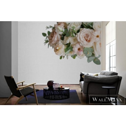 AS CREATION DesignWalls 2 DD123463 krémszínű virág mintás fotografikus digitális panel