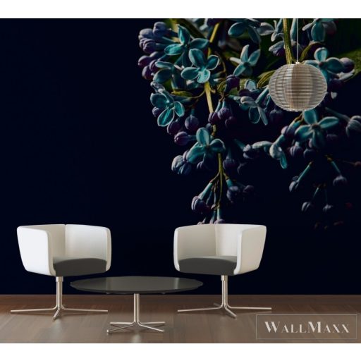 AS CREATION DesignWalls 2 DD123467 kék virág mintás fotografikus digitális panel