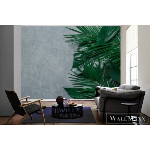 AS CREATION DesignWalls 2 DD123472 zöld pálmalevél mintás fotografikus digitális panel