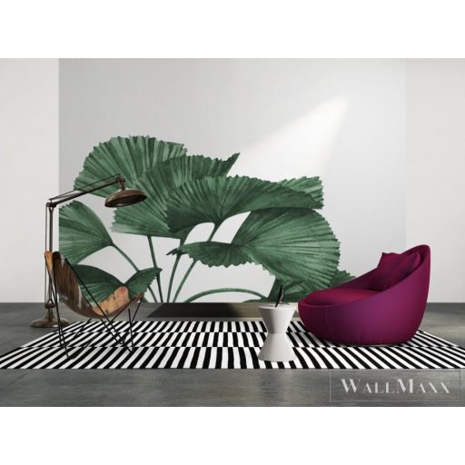 AS CREATION DesignWalls 2 DD123479 zöld levél mintás grafikus digitális panel