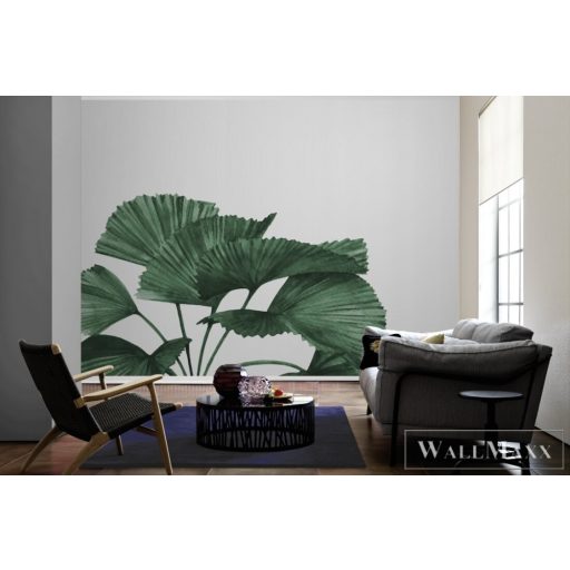 AS CREATION DesignWalls 2 DD123479 zöld levél mintás grafikus digitális panel