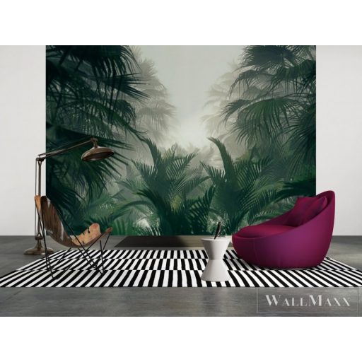 AS CREATION DesignWalls 2 DD123487 krémszínű dzsungel mintás fotografikus digitális panel