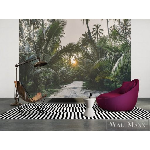 AS CREATION DesignWalls 2 DD123489 zöld dzsungel mintás fotografikus digitális panel