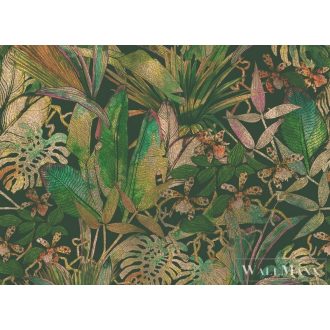   AS CREATION DesignWalls 2 DD123490 színes levél mintás grafikus digitális panel