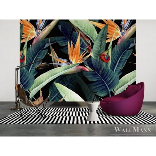 AS CREATION DesignWalls 2 DD123493 színes levél mintás grafikus digitális panel