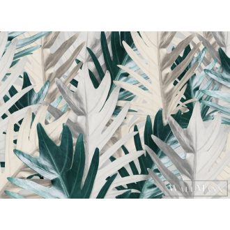   AS CREATION DesignWalls 2 DD123494 zöld filodendron mintás grafikus digitális panel