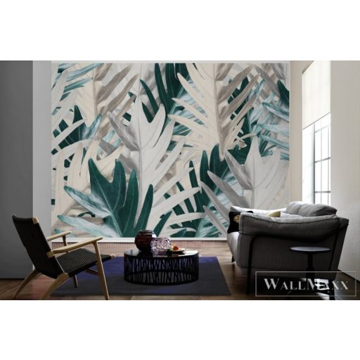 AS CREATION DesignWalls 2 DD123494 zöld filodendron mintás grafikus digitális panel