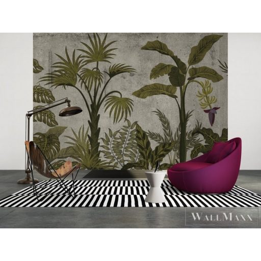 AS CREATION DesignWalls 2 DD123498 zöld deszka mintás fotografikus digitális panel