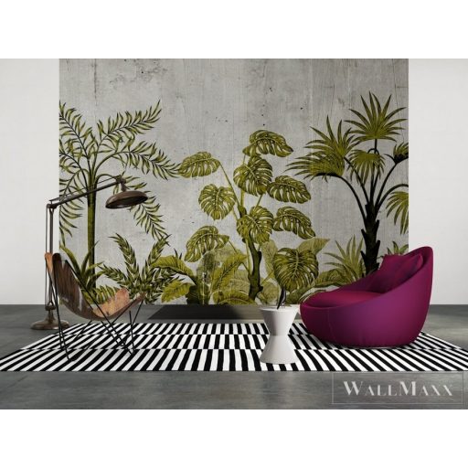 AS CREATION DesignWalls 2 DD123500 zöld deszka mintás fotografikus digitális panel