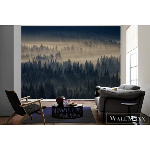 AS CREATION DesignWalls 2 DD123524 kék fenyves grafikus digitális panel