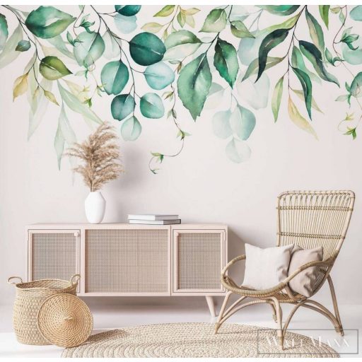 AS CREATION DesignWalls 2 DD123535 zöld levél mintás fotografikus digitális panel