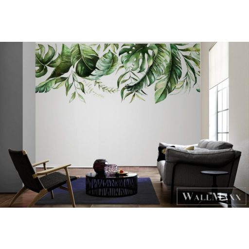 AS CREATION DesignWalls 2 DD123539 zöld levél mintás grafikus digitális panel