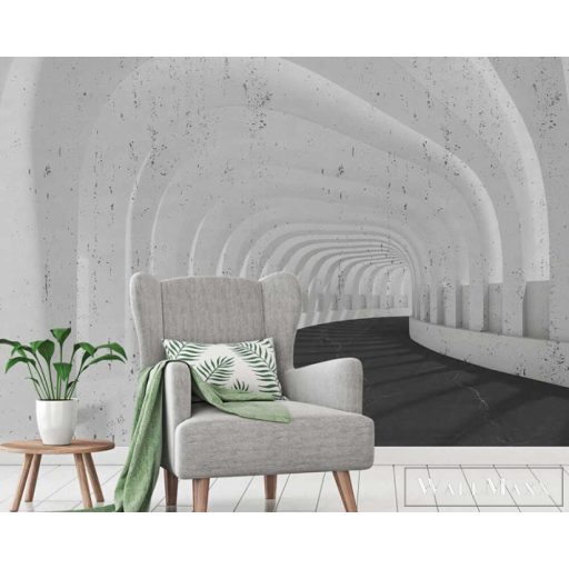 AS CREATION DesignWalls 2 DD123542 fehér alagút mintás fotografikus digitális panel