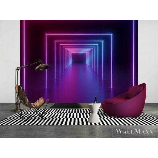 AS CREATION DesignWalls 2 DD123557 lila alagút mintás fotografikus digitális panel