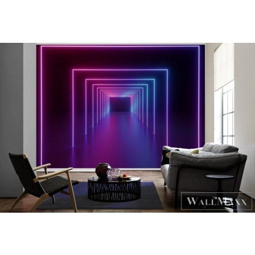 AS CREATION DesignWalls 2 DD123557 lila alagút mintás fotografikus digitális panel
