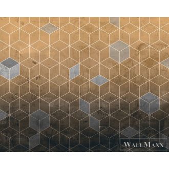   AS CREATION DesignWalls 2 DD123565 bézs kocka mintás térhatású digitális panel