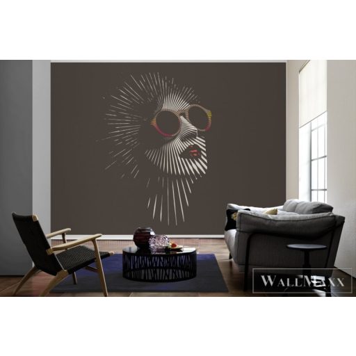 AS CREATION DesignWalls 2 DD123566 sötét díva mintás fotografikus digitális panel