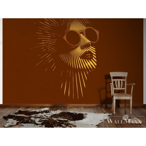 AS CREATION DesignWalls 2 DD123568 arany díva mintás fotografikus digitális panel