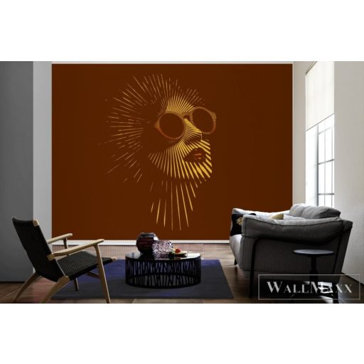 AS CREATION DesignWalls 2 DD123568 arany díva mintás fotografikus digitális panel