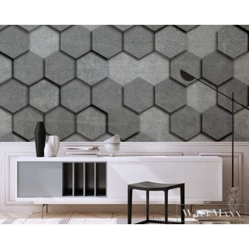 AS CREATION DesignWalls 2 DD123574 szürke mozaik mintás térhatású digitális panel