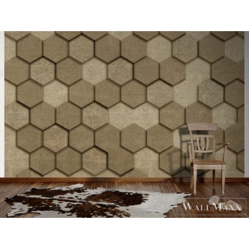 AS CREATION DesignWalls 2 DD123577 bézs mozaik mintás térhatású digitális panel