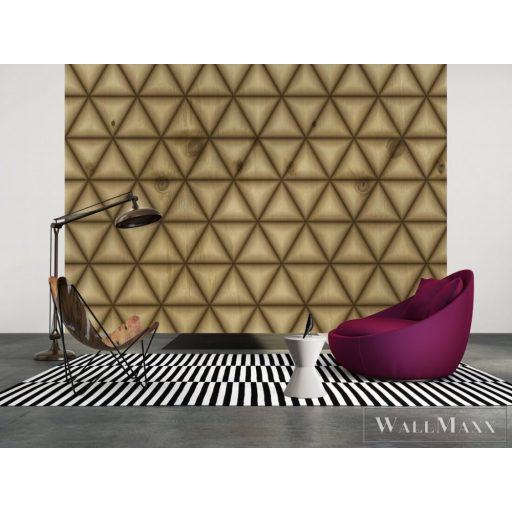 AS CREATION DesignWalls 2 DD123579 bézs intarzia mintás térhatású digitális panel