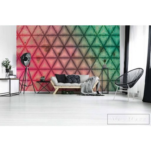 AS CREATION DesignWalls 2 DD123581 színes intarzia mintás térhatású digitális panel