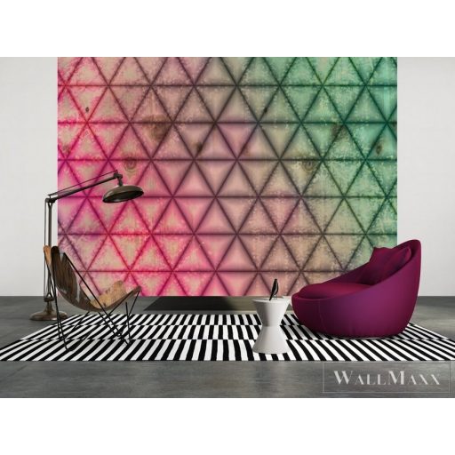 AS CREATION DesignWalls 2 DD123581 színes intarzia mintás térhatású digitális panel