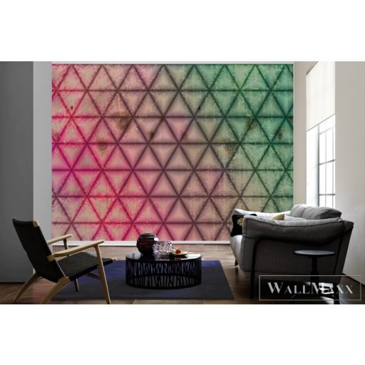 AS CREATION DesignWalls 2 DD123581 színes intarzia mintás térhatású digitális panel