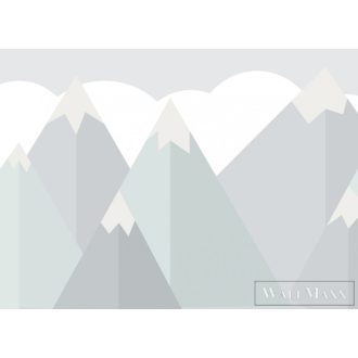   AS CREATION DesignWalls 2 DD123602 fehér hegy mintás grafikus digitális panel