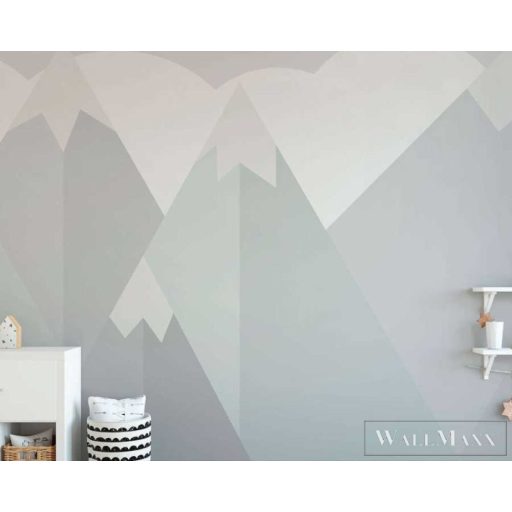 AS CREATION DesignWalls 2 DD123602 fehér hegy mintás grafikus digitális panel