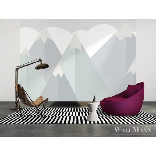 AS CREATION DesignWalls 2 DD123602 fehér hegy mintás grafikus digitális panel