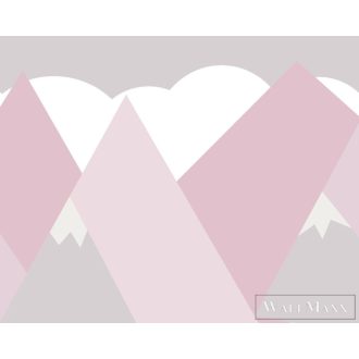   AS CREATION DesignWalls 2 DD123605 pink hegy mintás grafikus digitális panel