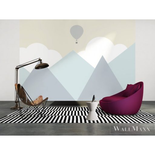 AS CREATION DesignWalls 2 DD123606 fehér léggömb mintás grafikus digitális panel