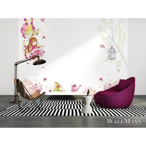 AS CREATION DesignWalls 2 DD123619 színes hercegnő mintás grafikus digitális panel