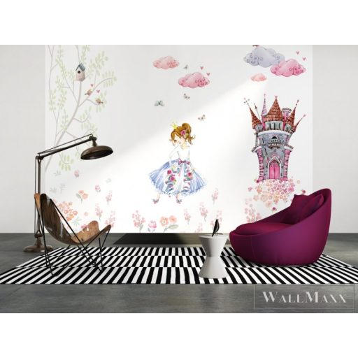 AS CREATION DesignWalls 2 DD123620 színes hercegnő mintás grafikus digitális panel