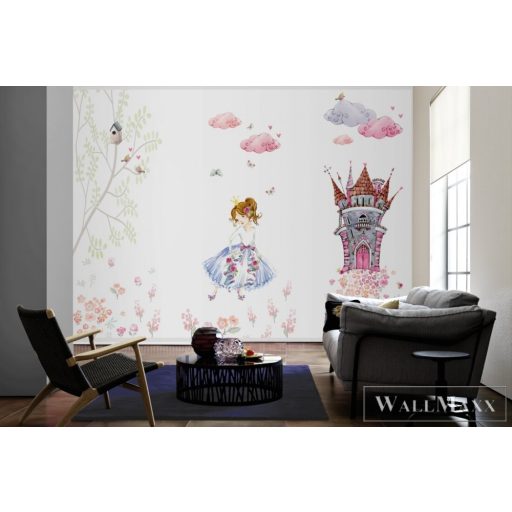 AS CREATION DesignWalls 2 DD123620 színes hercegnő mintás grafikus digitális panel