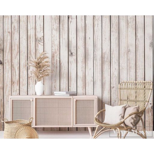 AS CREATION DesignWalls 2 DD123664 bézs deszka mintás fotografikus digitális panel