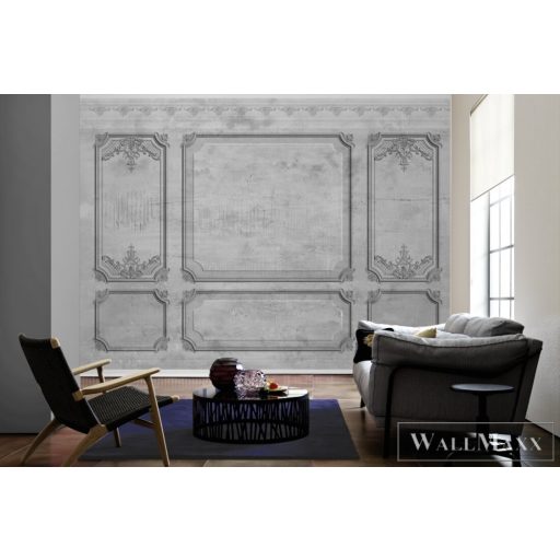 AS CREATION DesignWalls 2 DD123671 szürke kazetta mintás antik digitális panel