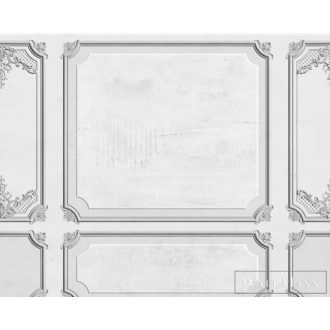   AS CREATION DesignWalls 2 DD123672 fehér kazetta mintás antik digitális panel